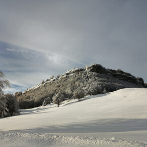 Bes Corna Piana in winter | © APT Rovereto Vallagarina Monte Baldo