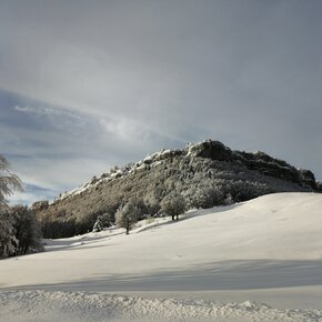 Bes Corna Piana in winter | © APT Rovereto Vallagarina Monte Baldo