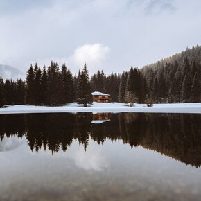 Caprioli Lake in Val di Sole | © APT Valli di Sole, Peio e Rabbi