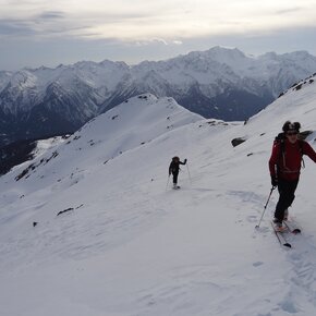A pochi metri dalla cima | © VisitTrentino