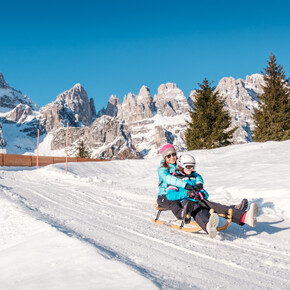 Scoiattolo sledding track | © APT Dolomiti di Brenta e Paganella