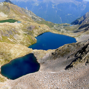 Lago Alto und Lago Rotondo | © APT Valli di Sole, Peio e Rabbi