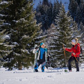 Ski mountaineering at Laghi del Malghet | © APT Valli di Sole, Peio e Rabbi