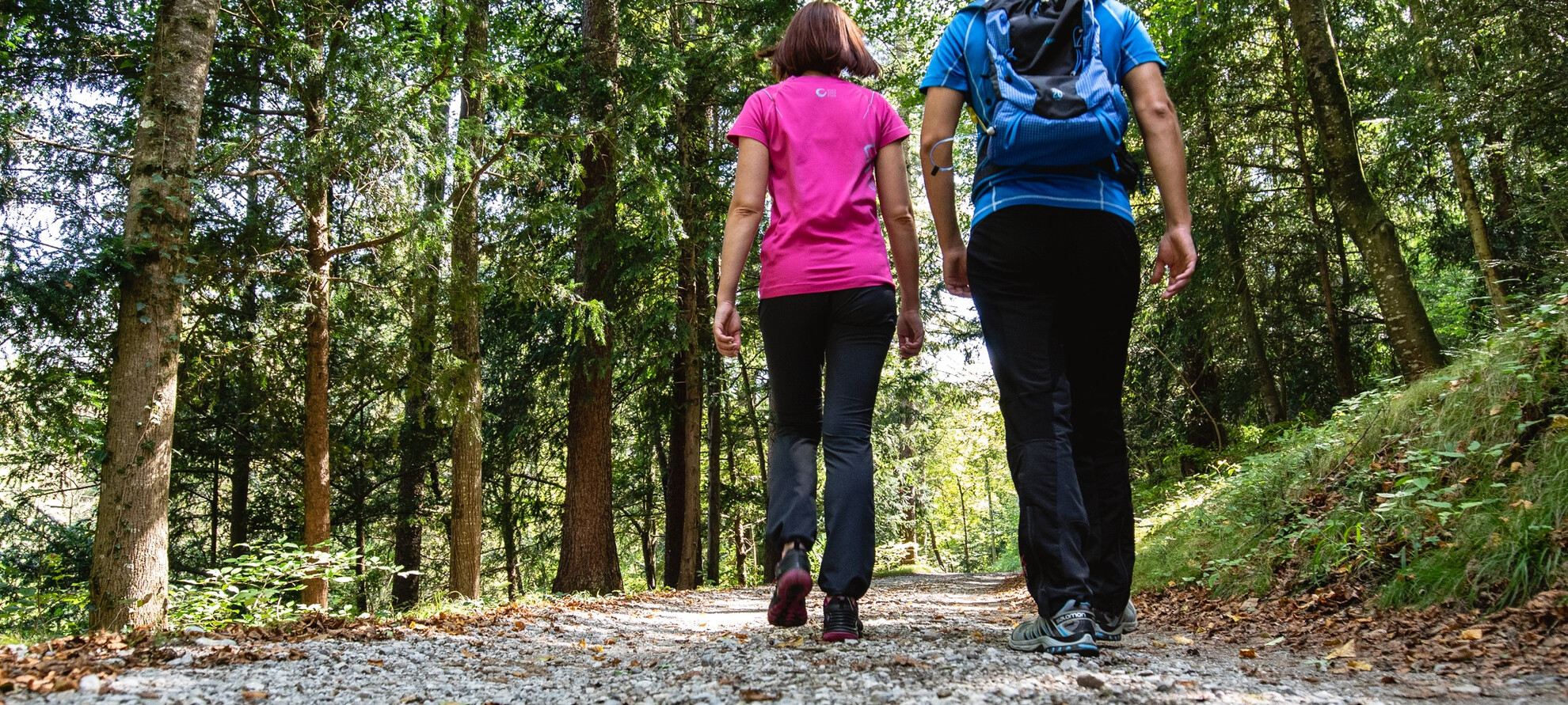 Im Wald spazieren gehen | © Garda Trentino