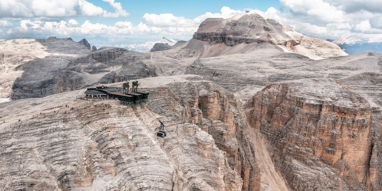 Punto panoramico Sass Pordoi - Passo Pordoi #1