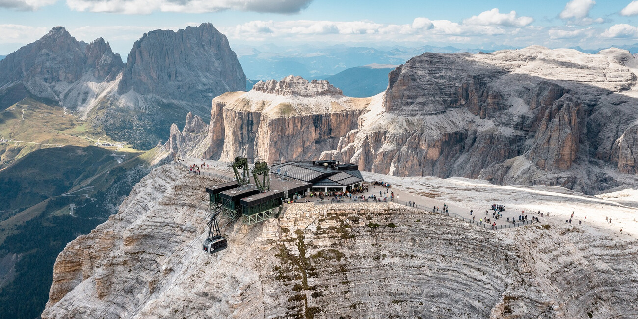Sass Pordoi viewpoint - Pordoi Pass #7