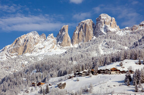 Punto panoramico Forcella Sassolungo