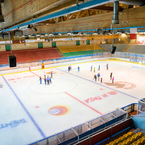 "Gianmario Scola" indoor ice stadium