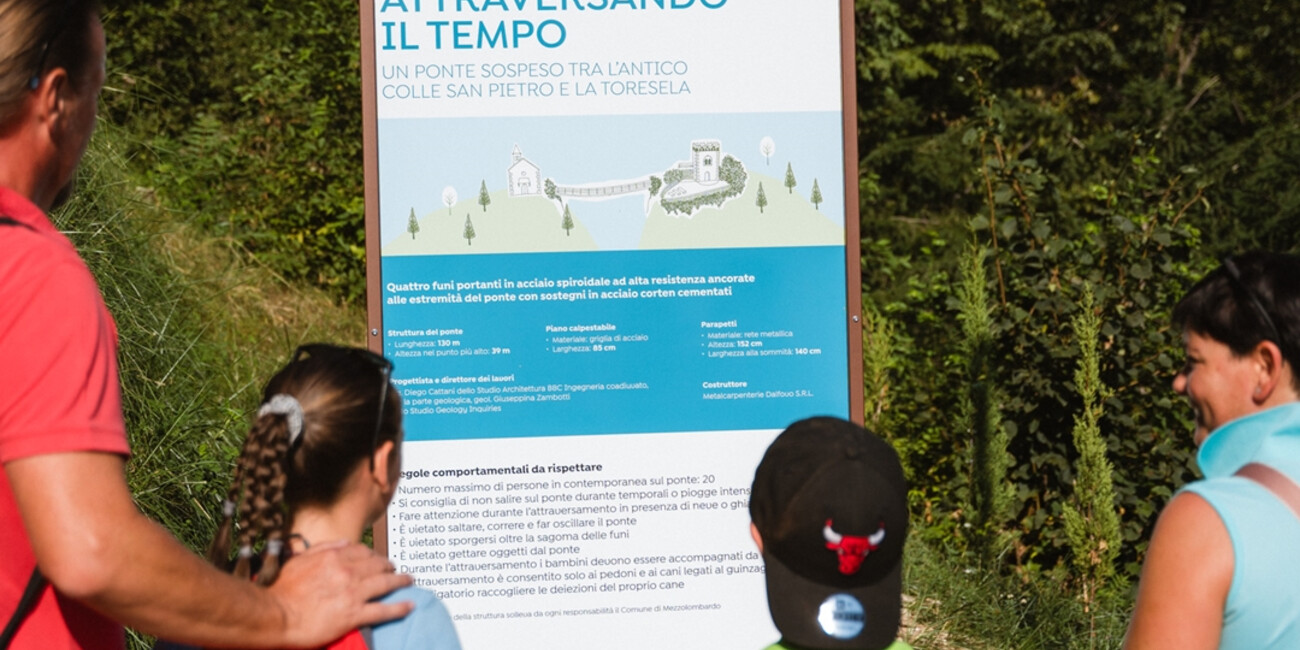 Mezzolombardo Suspension bridge #3