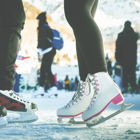 Outdoor ice rink - Soraga's municipal sports centre