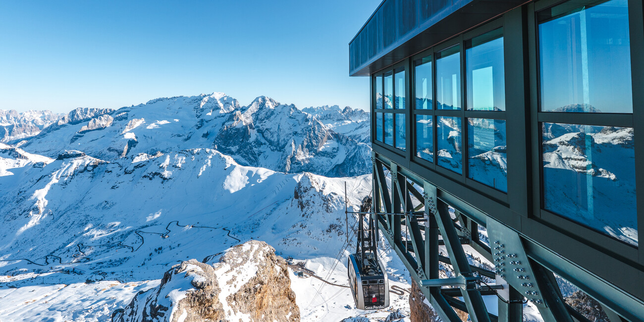 Sass Pordoi viewpoint - Pordoi Pass #9