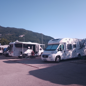 Camper area in Garniga Terme