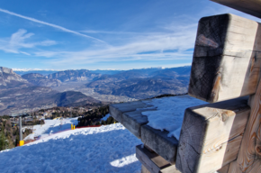 Riesige Bank - Monte Bondone