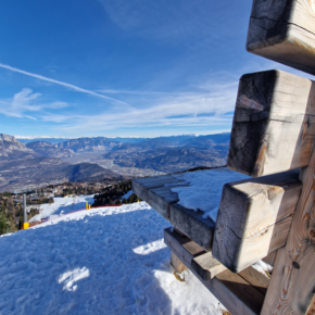 Riesige Bank - Monte Bondone