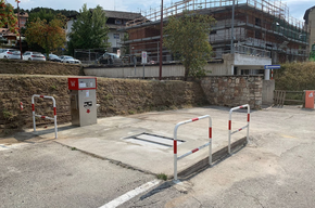 Piazzola di servizio ai Camper vicino ai Vigili del Fuoco