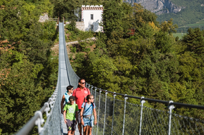 Mezzolombardo Suspension bridge