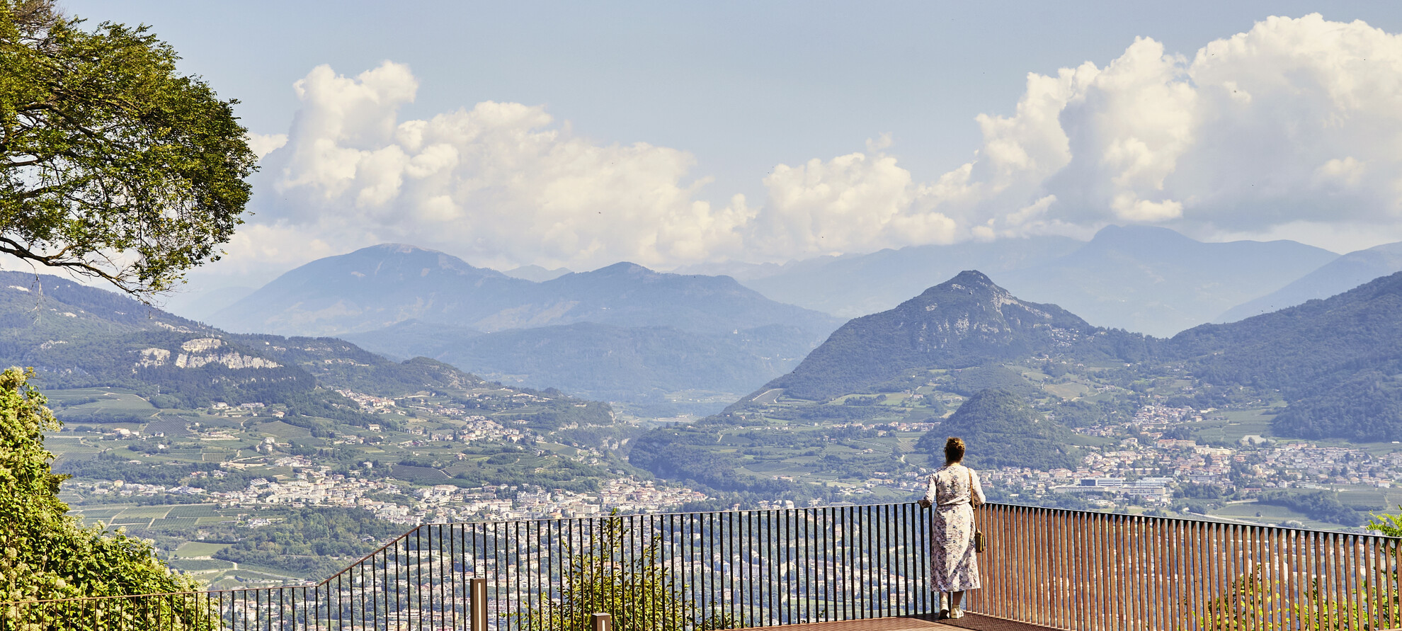 Valle dell'Adige - Trento - Sardagna - Terrazza Panorama Busa degli Orsi