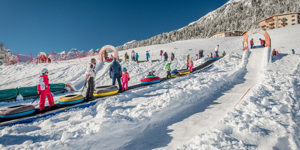Finding their feet on the snow