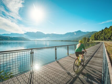 Pista ciclabile - lago di Caldonazzo | © Tommaso Prugnola