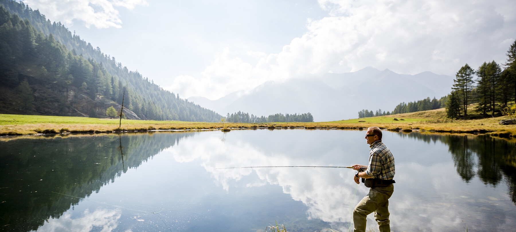 Grayling fishing guide in Trentino 