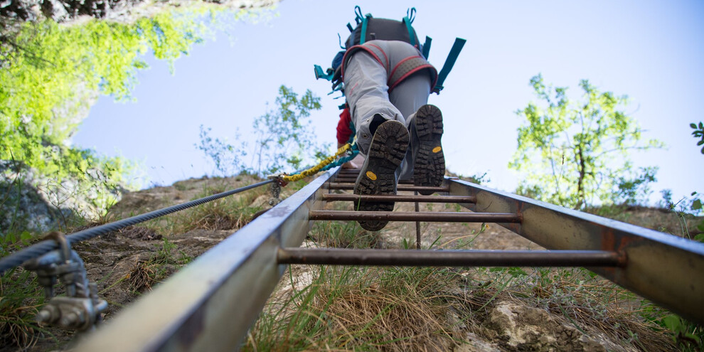 Klettersteig Rio Secco – Piana Rotaliana