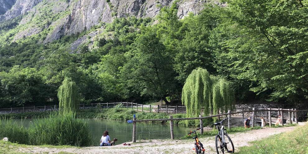 Озеро Лагетто-дель-Искья - равнина Роталиана