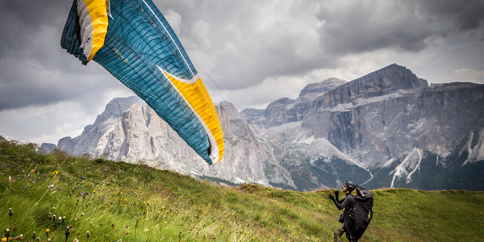 Полет над Доломитами