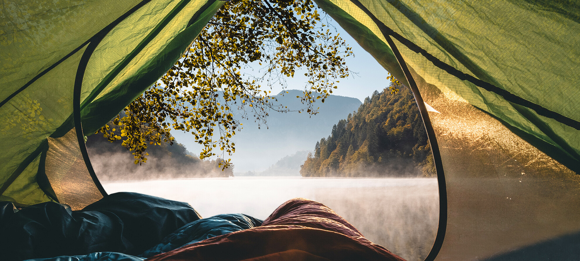 Probudíte se a před vámi leží jezero