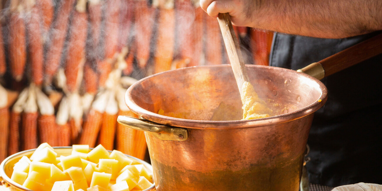 Polenta gnocchi with mountain cheese fondue #2