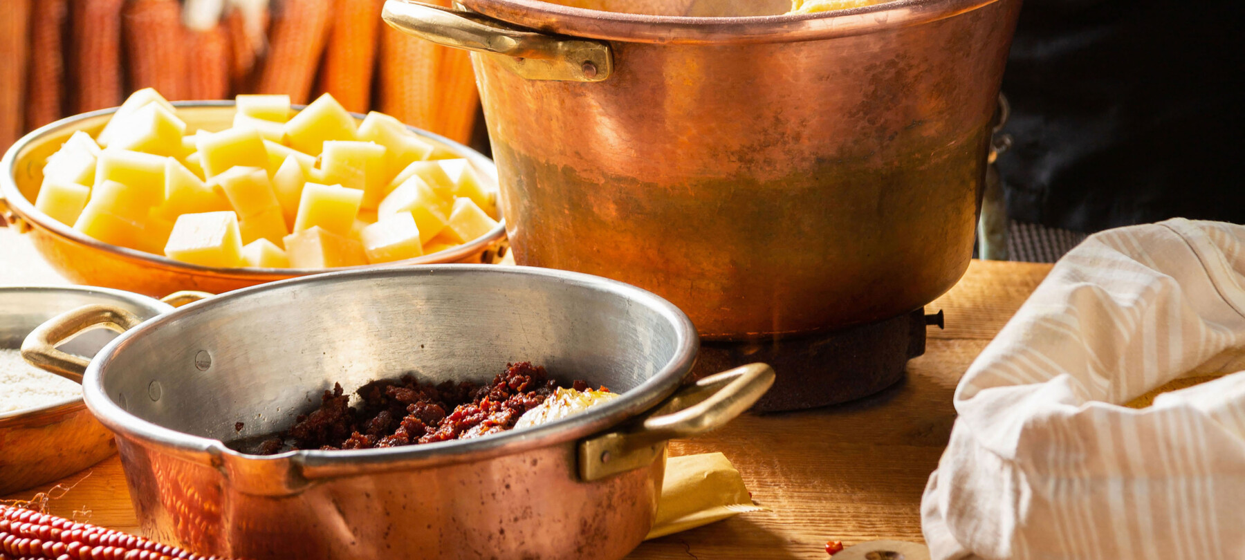 Das Rezept der Polenta Carbonera