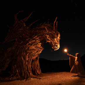 Like in a fantasy novel