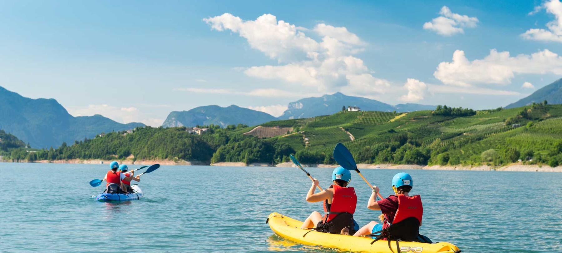 Kayak Lago di Santa Giustina | © App Mio Trentino