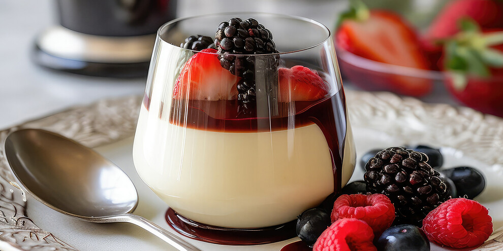 Panna cotta ai piccoli frutti | © Archivio Trentino Mktg