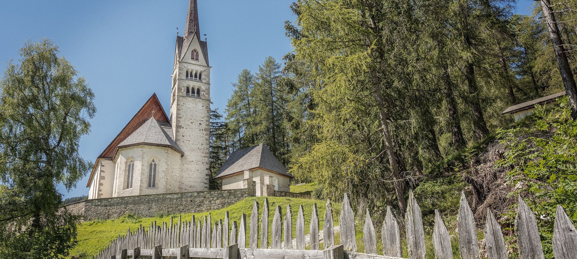 Val di Fassa - San Jan - Vigo di Fassa - Chiesa di Santa Giuliana | © Daniele Lira