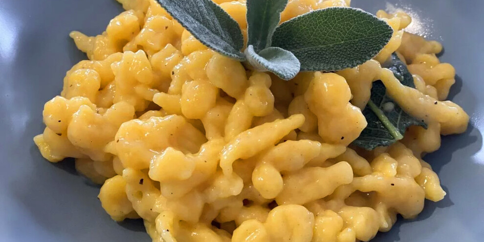 Kürbis-Spätzle