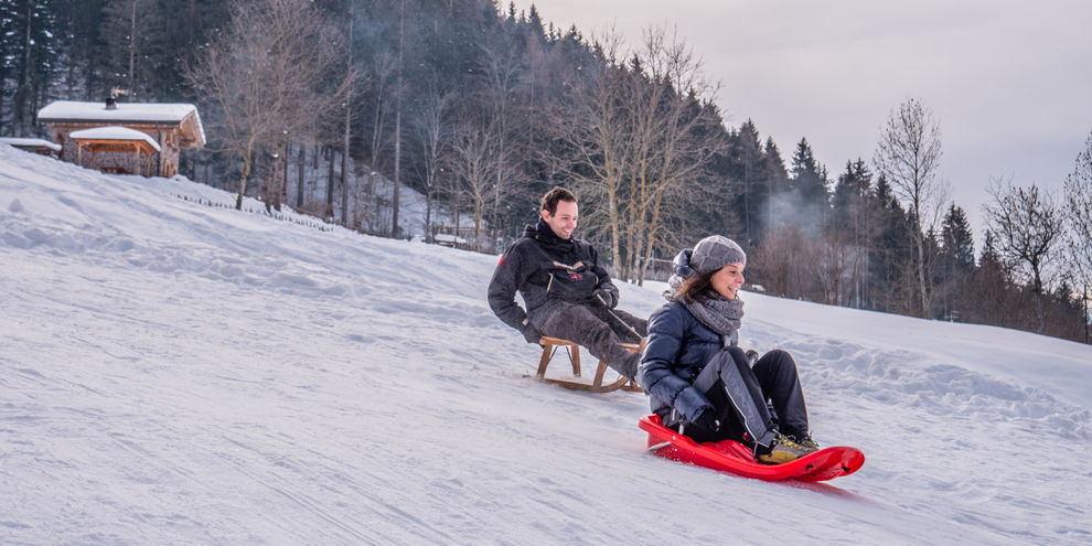 Winter Park Pradis-ci_inverno_slittino_APT Piné Cembra_A.Monticelli | © Winter Park Pradis-ci_inverno_slittino_APT Piné Cembra_A.Monticelli