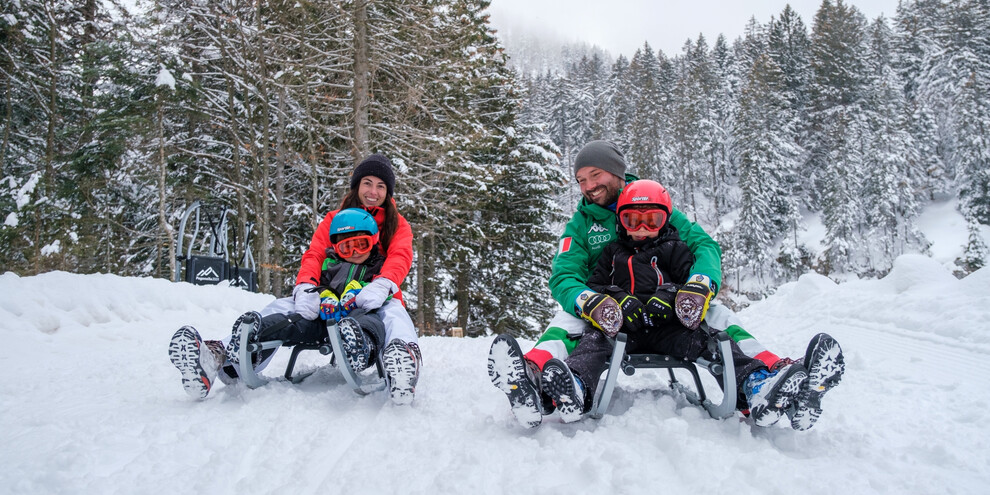 SlittinoMeriz_inverno_Paganella_Frizzera | © SlittinoMeriz_inverno_Paganella_Frizzera