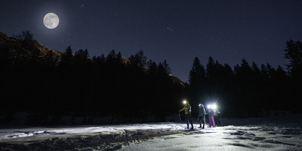 Under the moonlight, Campiglio