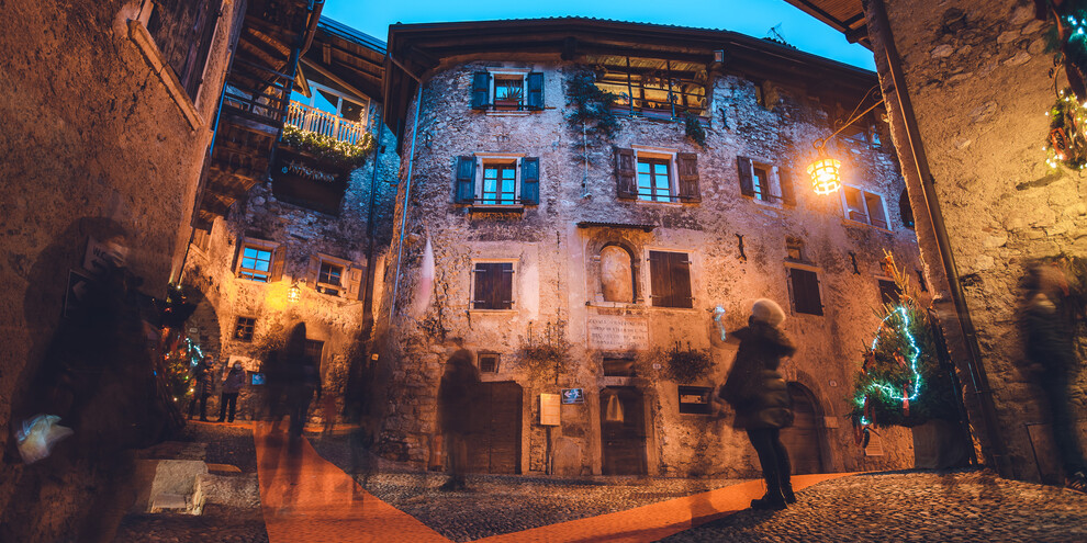 Canale di Tenno, nur ein paar Schritte vom See entfernt 