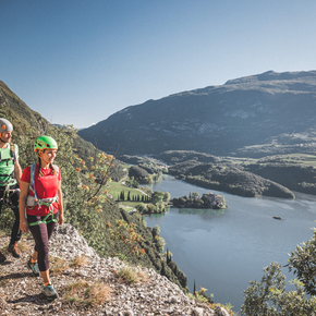 Niedrig gelegene Klettersteige