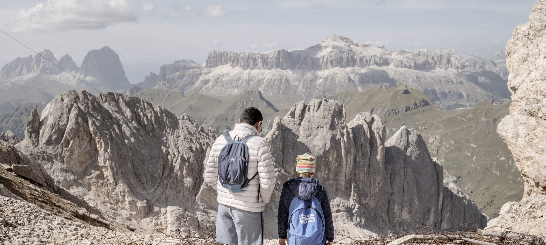 Der Freidensweg - Sentiero della Pace: 7 Abschnitt | Passo Rolle - Marmolada 