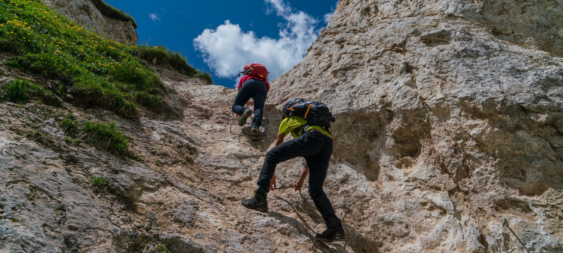 Szlaku Pokoju - Z Tonale do Val di Concei: pierwszy i drugi odcinek Szlaku Pokoju
