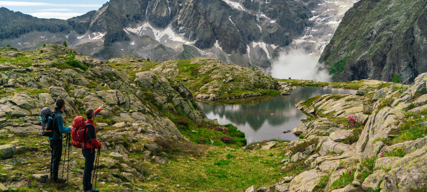 Szlaku Pokoju - Z Tonale do Val di Concei: pierwszy i drugi odcinek Szlaku Pokoju