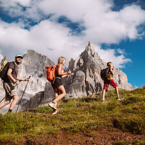 Dolomites trekking