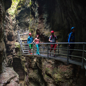 Canyons, caves and mines
