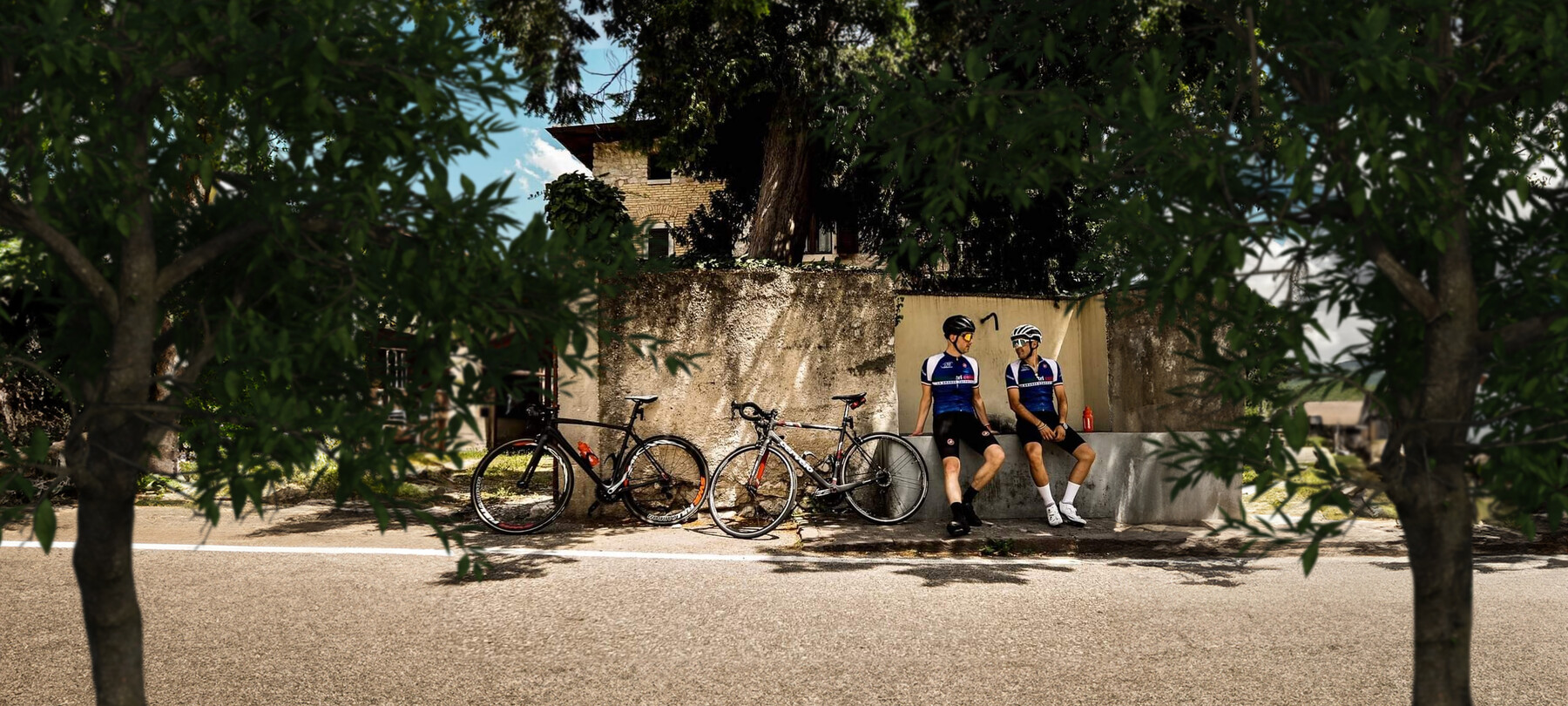 Michele Grieco, a cyclist from Trentino