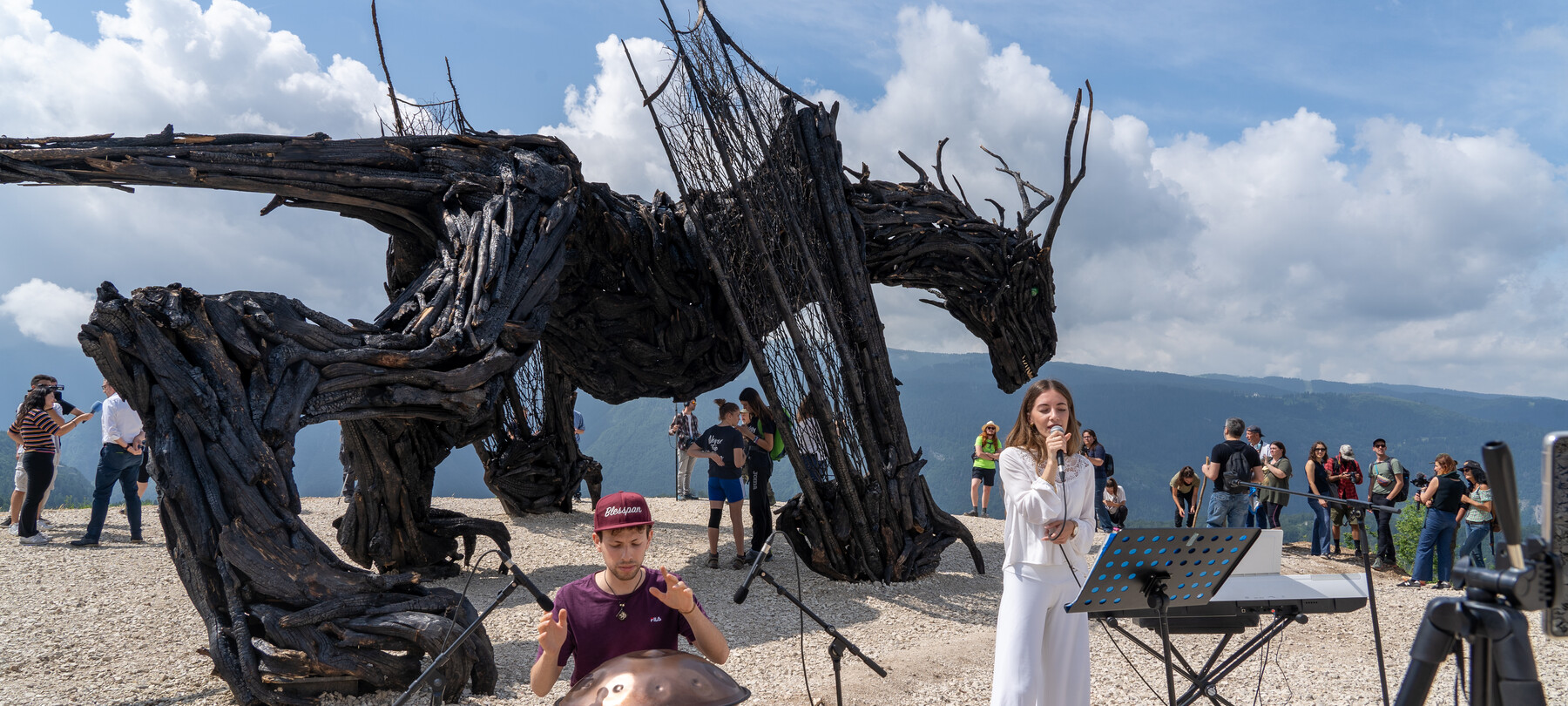 The Vaia Dragon, in Alpe Cimbra