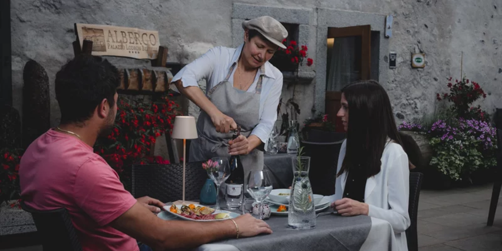 Entspannung und Abendessen im "Borgo"