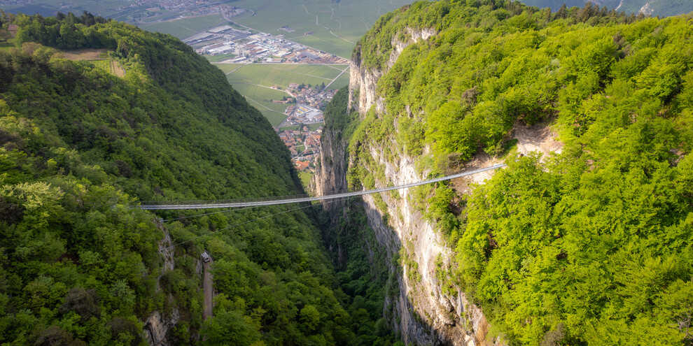 The Monte di Mezzocorona bridge