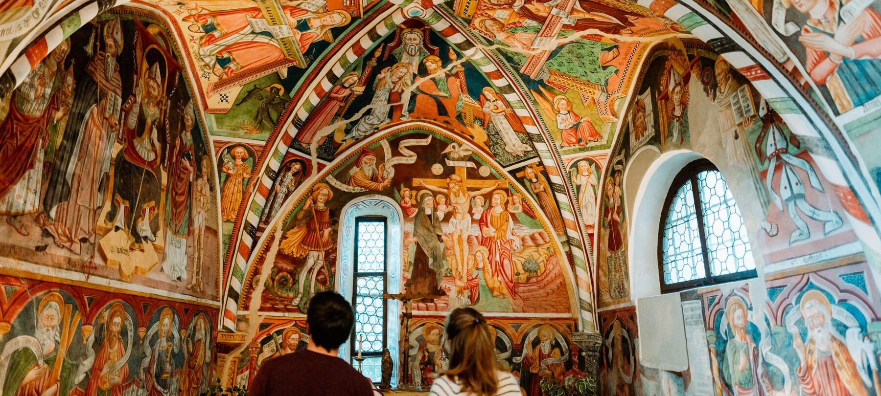 Among the churches of Trentino: in Val di Non, in Bresimo and Tassullo 